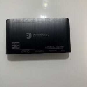 Gofanco Prophecy PRO-HDRsplit2P 1x2 HDMI Splitter 4K 60Hz HDR – 4K @60Hz 4:4:4